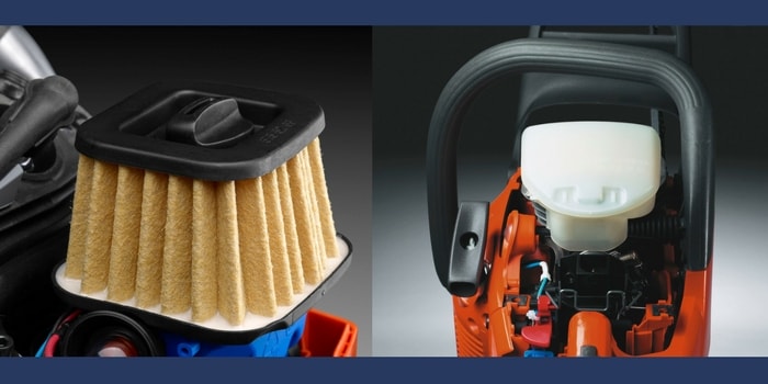 filtro de felpo/nylon para motosserras Husqvarna