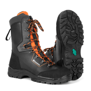 Botas de proteção de couro com proteção contra motosserras, Classic
